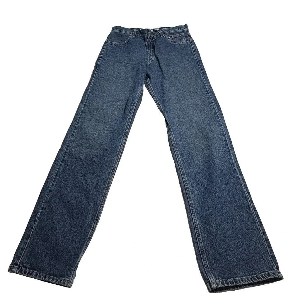 Harley Davidson Men's Jeans 32 X 34 Traditional Fit Relaxed Straight Leg